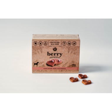 Berry Łosoś -Przysmaki kruche serduszka